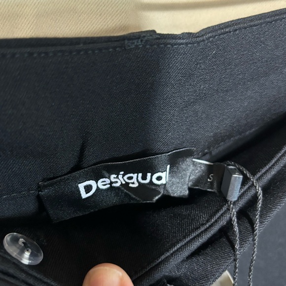 🔥NWT Desigual Wide Leg Trouser - Picture 7 of 15